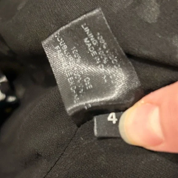 PROENZA SCHOULER Women's Wildflower-Print Georgette Midi Dress Size 4 in Black - Picture 10 of 15